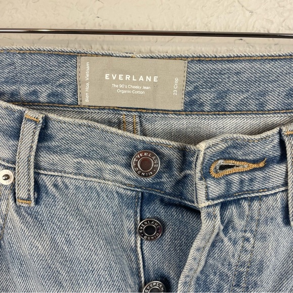 Everlane The Curvy 90’s Cheeky Straight High Rise Jean 23 - Picture 3 of 9